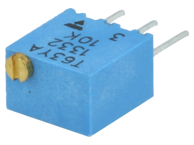Potentiometer: montage-; meerslagen; 10kΩ; 250mW; ±10%; lineair Potentiometer: montage-; meerslagen; 10kΩ; 250mW; ±10%; lineair